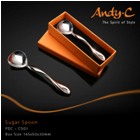 Andy C Pod Chrome Sugar Spoon